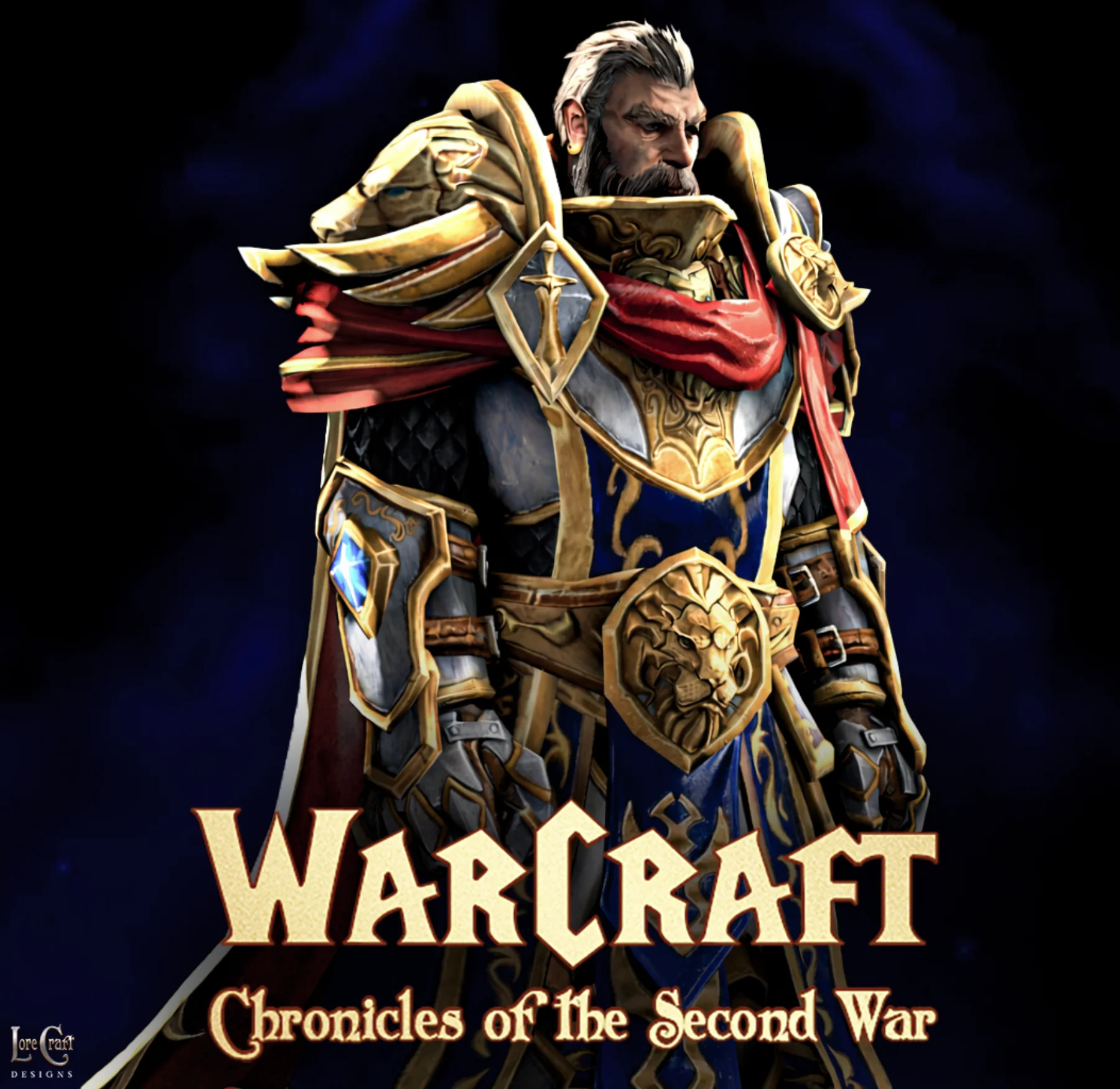 Anduin Lothar promotional character art
