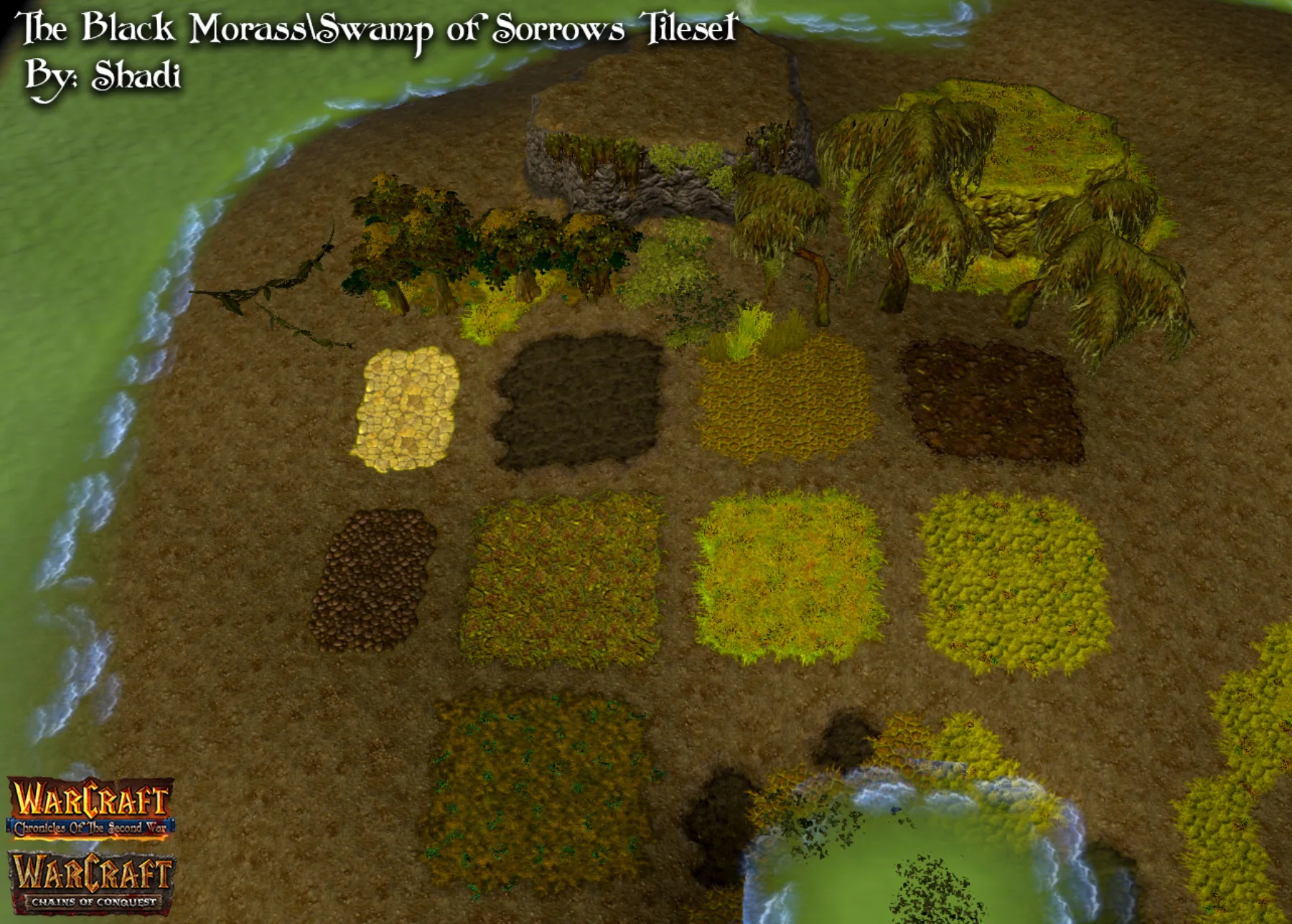 Modular environment tile set